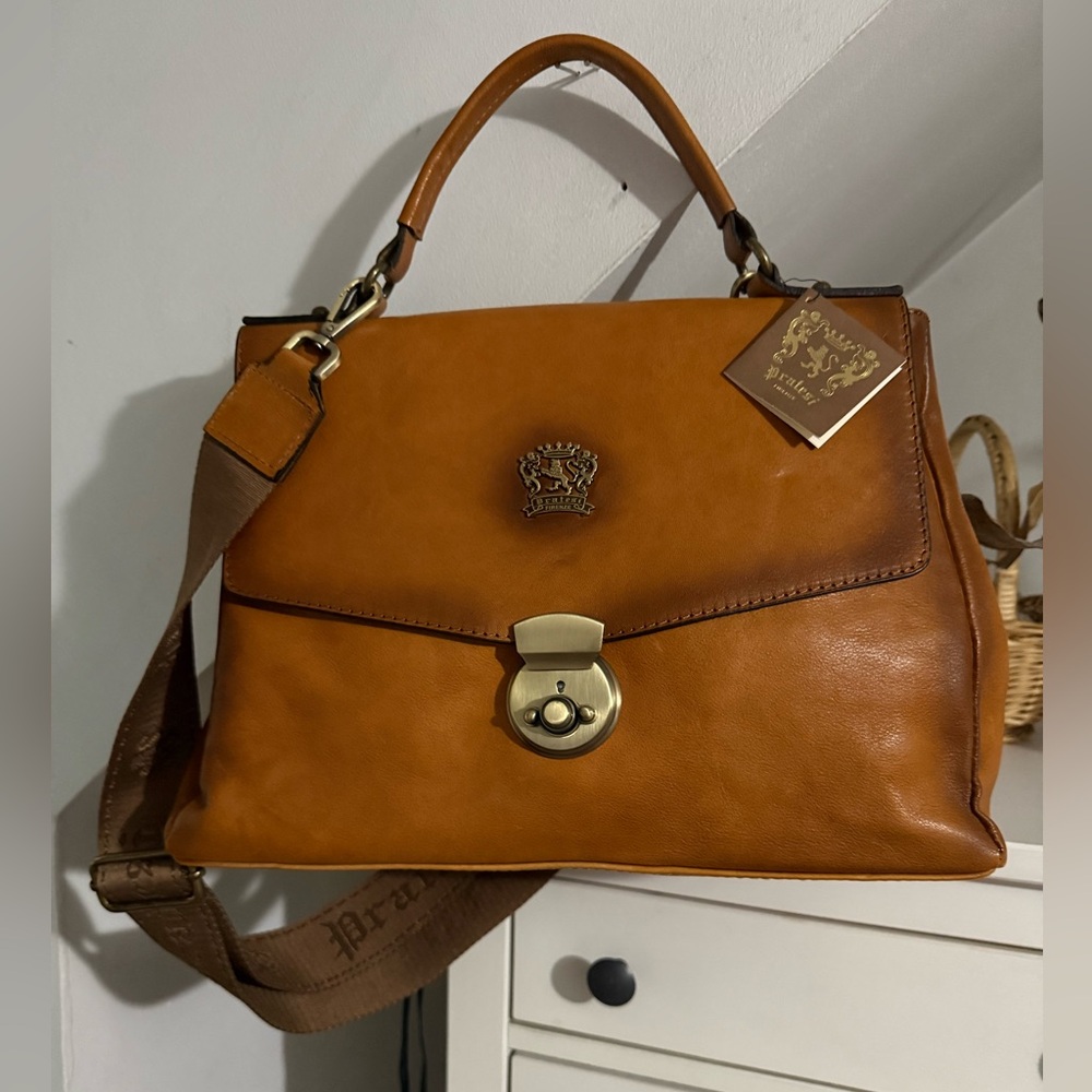 PRATESI satchel NWT